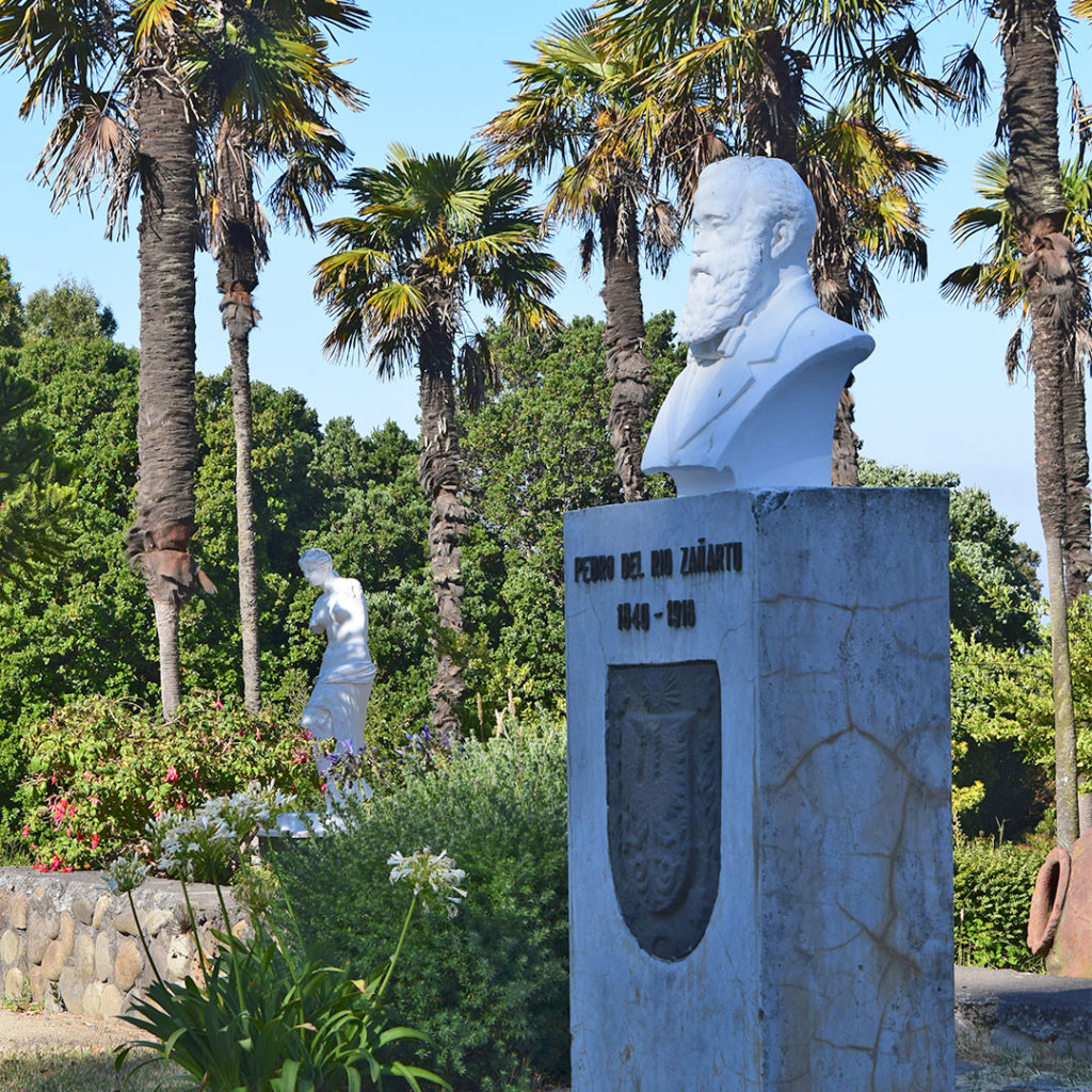 Busto don Pedro y Venus de Nilo, Parque Museo Pedro del Río Zañartu